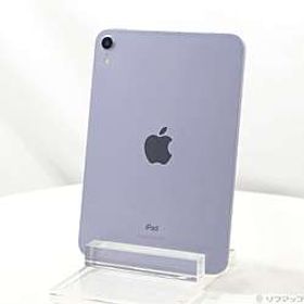 iPad mini 第6世代 64GB パープル MK8E3J／A ［8.3インチ液晶／A15-Bionic］