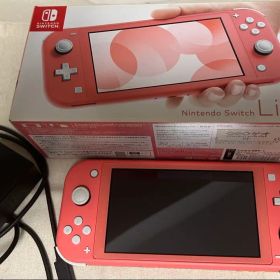 Nintendo Switch Lite コーラル 箱・純正充電器付き