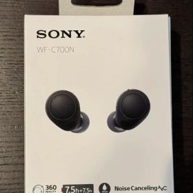 【新品未開封】SONY WF-C700N ワイヤレスイヤホン ブラック