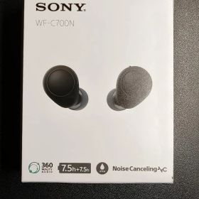 ☆新品☆ソニー SONY 完全ワイヤレスイヤホン WF-C700N ブラック