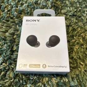 新品 SONY ワイヤレスイヤホン WF-C700N/BZ 未開封品 黒