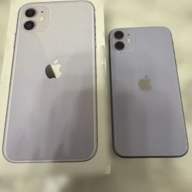 iPhone 11 128GB パープル 本体 Apple 紫 美品