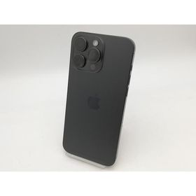 【中古】Apple 国内版 【SIMフリー】 iPhone 15 Pro Max 512GB ブラックチタニウム MU6U3J/A【鹿児島中町】保証期間１ヶ月【ランクB】