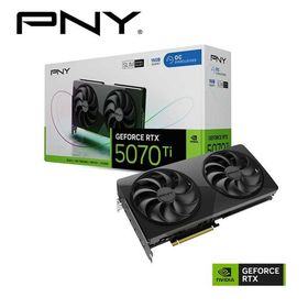 PNY｜ピーエヌワイ PNY GeForce RTX 5070 Ti 16GB OC SLIM グラフィックボード VCG5070T16DFSXPB1-O 返品種別B