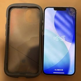 Apple iPhone 13 本体 iFaceケース付き