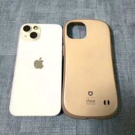 Apple iPhone 13 白 本体&iFaceケース付