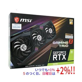【中古】MSI製グラボ GeForce RTX 3070 GAMING X TRIO PCIExp 8GB 元箱あり【いつでも+1％！5のつく日と日曜日は+2%！】 爆買