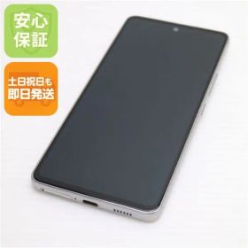 美品 Galaxy A53 5G SC-53C オーサムホワイト スマホ 白ロム 土日祝発送OK 09000