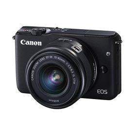 Canon ミラーレス一眼カメラ EOS M10 レンズキット(ブラック) EF-M15-45mm F3.5-6.3 IS STM 付属 EOSM10BK-1545ISSTMLK
