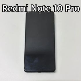 《ジャンク品》 Xiaomi Redmi Note 10 Pro 本体 ブルー
