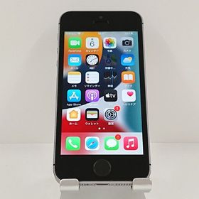iPhoneSE 16GB SIMフリー スペースグレイ c21163