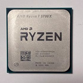 動作品 AMD Ryzen 7 5700X CPU 本体