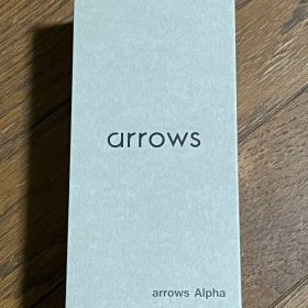 FCNT arrows Alpha M08 ホワイト 新品未開封