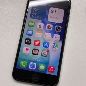 iPhone SE 第3世代 64GB ミッドナイト SIMフリー バッテリー98% 動作品 ホームボタン訳あり