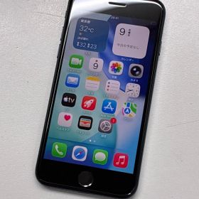 iPhone SE 第3世代 64GB ミッドナイト SIMフリー バッテリー95% 動作品 美品