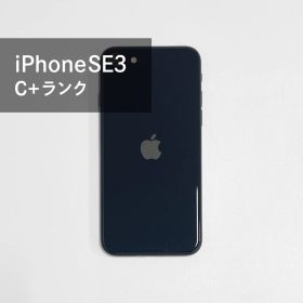 【中古】iPhoneSE3 64GB バッテリー84~86％ ミッドナイト docomo 本体 iPhoneSE 第3世代 [Bランク]