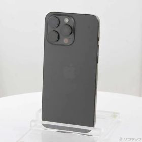 ソフマップ 〔中古品〕 iPhone15 Pro Max 1TB ブラックチタニウム MU6Y3J／A SIMフリー【349】