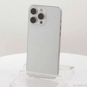 ソフマップ 〔中古品〕 iPhone15 Pro Max 512GB ホワイトチタニウム MU6V3J／A SIMフリー【262】