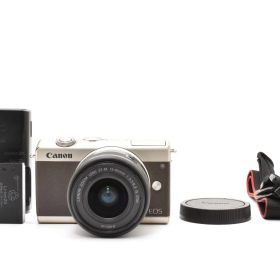 【返品保証】並品｜Canon キャノン EOS M200 LIMITED GOLD リミテッドゴールドキット 15-45 レンズキット #C260604-28