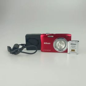 Nikon COOLPIX A100 Red コンパクトデジタルカメラ デジカメ