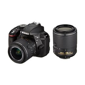Nikon デジタル一眼レフカメラ D3300 ダブルズームキット2 ブラック