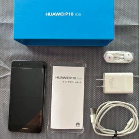 HUAWEI P10 lite 本体 ミッドナイトブラック 付属品有り 32GB