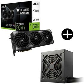 ASUS TUF-RTX5070-O12G-GAMING グラフィックカード + COUGAR CGR BA-750 電源ユニット セット