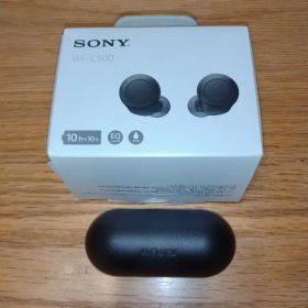 SONY ワイヤレスイヤホン WF-C500(箱・取説付き、付属品完備)