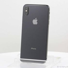 〔中古〕Apple(アップル) iPhoneXS Max 256GB スペースグレイ MT6U2J／A SoftBank〔262-ud〕
