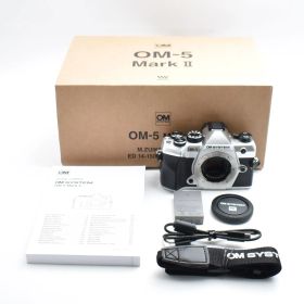 B#12702 OM-5 Mark II ボディ シルバー