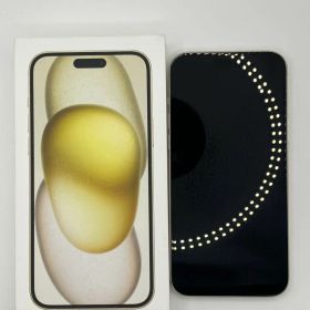 Apple iPhone 15 Plus 256GB イエロー 本体【6195】