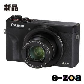 Canon キヤノン PowerShot G7 X Mark III 1.0型 積層型CMOSセンサー/DIGIC 8/ブラック PSG7X MARKIII（BK） (2498132)