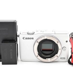 Canon キヤノン EOS M10 ボディ ホワイト /3277 動作OK 返金保証