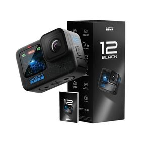 GoPro HERO12 Black + 非売品ポケットガイド 5.3K60 10bit GP-Log HDR 手ブレ補正 防水10m アクションカメラ 【国内正規品】