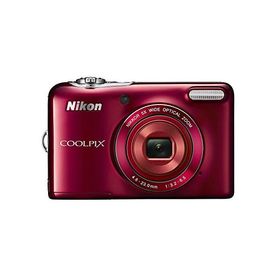 Nikon デジタルカメラ COOLPIX L32 レッド 光学5倍ズーム 2005万画素 乾電池タイプ L32RD