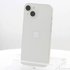 ソフマップ 〔中古品〕 iPhone14 128GB スターライト MPUQ3J／A SIMフリー【262】