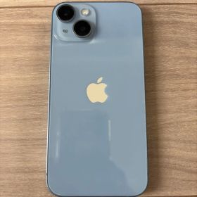 iPhone14 256GB ブルー SIMフリー バッテリー78% 即使用可