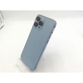 【中古】Apple docomo 【SIMフリー】 iPhone 13 Pro Max 256GB シエラブルー MLJD3J/A【大宮東口】保証期間１ヶ月【ランクB】