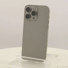 ソフマップ 〔中古品〕 iPhone15 Pro Max 256GB ナチュラルチタニウム MU6R3J／A SIMフリー【368】