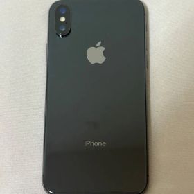 【美品】iPhone X スペースグレイ 64GB SIMフリー