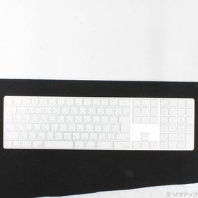 〔中古〕Apple(アップル) Magic Keyboard (テンキー付き) MQ052J／A シルバー〔198-ud〕