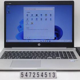 hp ProBook 450 G6 Core i5 8265U 1.6GHz/8GB/256GB(SSD)/15.6W/FWXGA(1366x768)/Win11 【547254513】