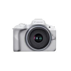 Canon ミラーレス一眼カメラ EOS R50 標準ズームレンズキット(RF-S18-45) ホワイト/APS-C/約376g EOSR50WH-1845ISSTMLK