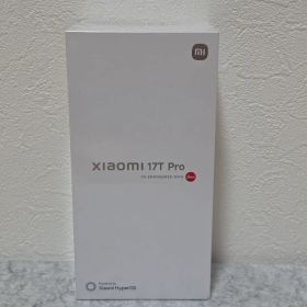 Xiaomi 17T Pro 256GB ブラック SIMフリー 新品未使用品