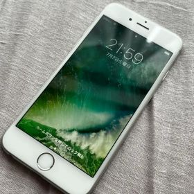 【動作確認済】iPhone 6 Silver 16GB A1586