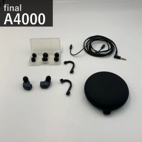 final ファイナル A4000 有線イヤホン ダークネイビー FI-A4DPLDN f-CORE DUドライバ IEM型 2ピンコネクター φ0.78 3.5mm OFCケーブル カナル型 高音質 国内正規品 VGP受賞