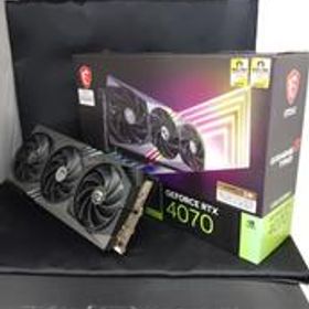 グラボ RTX4070 GAMING X TRIO 12G MSI