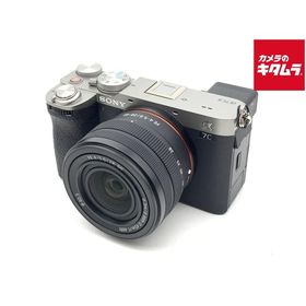 【中古】 【良品】 ソニー α7C II ズームレンズキット シルバー [ILCE-7CM2L S]