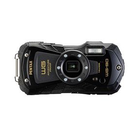 【ハンディファンプレゼント】 PENTAX（ペンタックス） コンパクトデジタルカメラ WG-90 ブラック