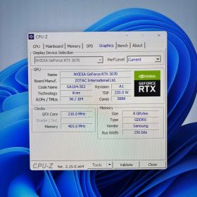 ZOTAC GAMING GeForce RTX3070 8GB